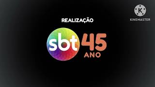 vinheta interprogramas realização sbt 45 anos (2026)