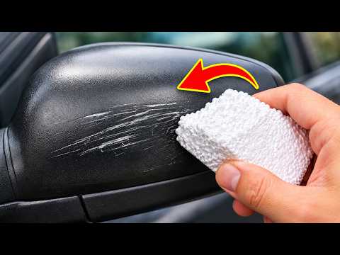 Der einfachste Weg, um Kratzer am Auto mit Schaum in nur 1 Minute zu entfernen! Lassen Sie Ihr Au...