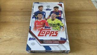 2021-22 Topps UEFA Champions League Soccer Hobby Box Opening
