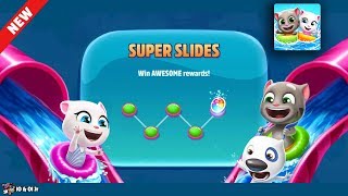 Talking Tom Pool - New SUPER SLIDES Update | Cartoons For Kids