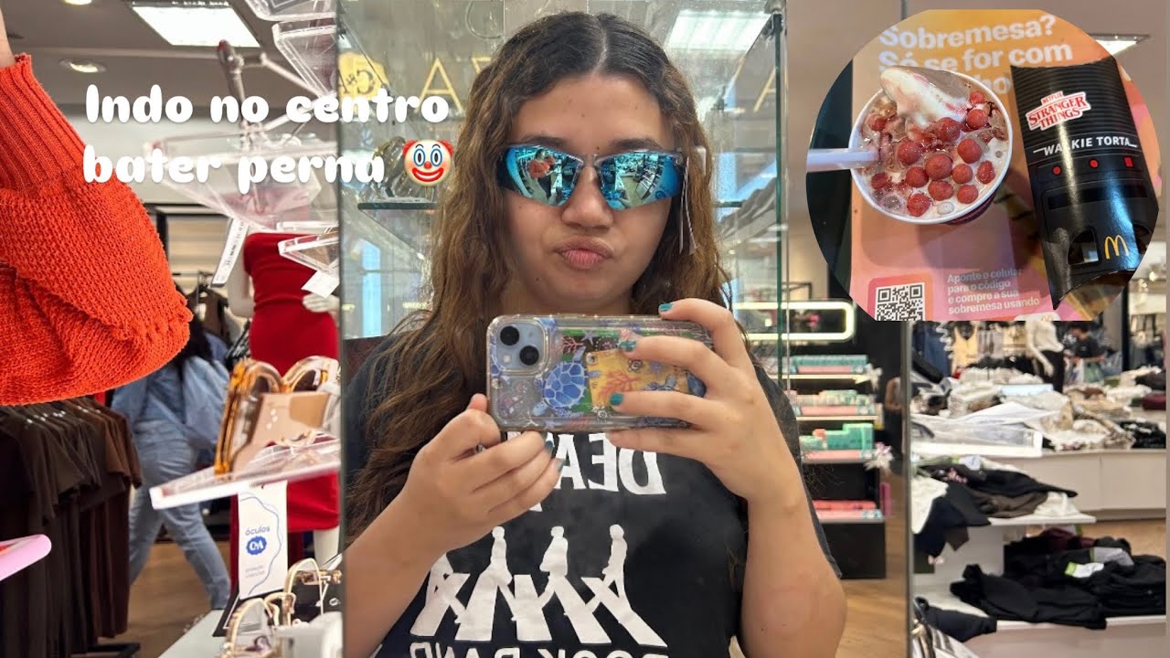 Vlog | Comprinhas de Natal, Cosméticos e experimentei o combo de Stranger Things no Mcdonald's
