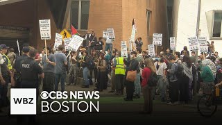 ProPalestinian protesters moved away from MIT building