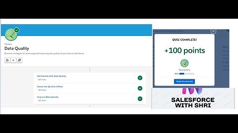 Get Started with Data Quality Trailhead challenge || Data Quality || Salesforce