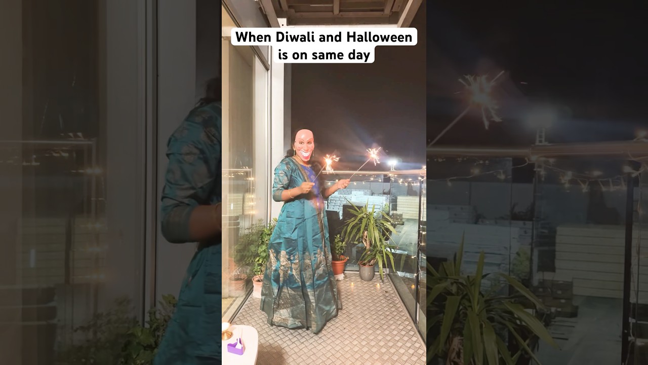 #DiwaliandHalloween