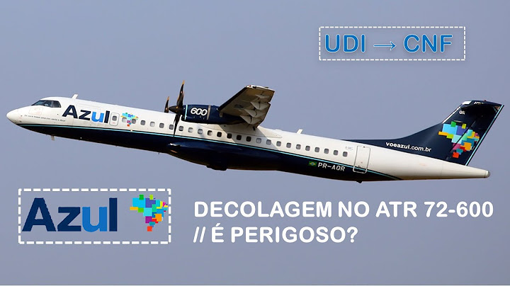Como é voar no ATR 72-600 da Azul Linhas Aéreas Brasileiras // UDI - CNF