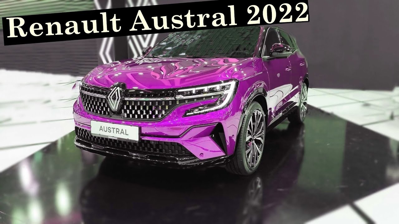 Новый гибридный кроссовер Renault Austral 2022. Подробности.