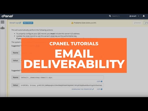 WHM Tutorials - Email Deliverability