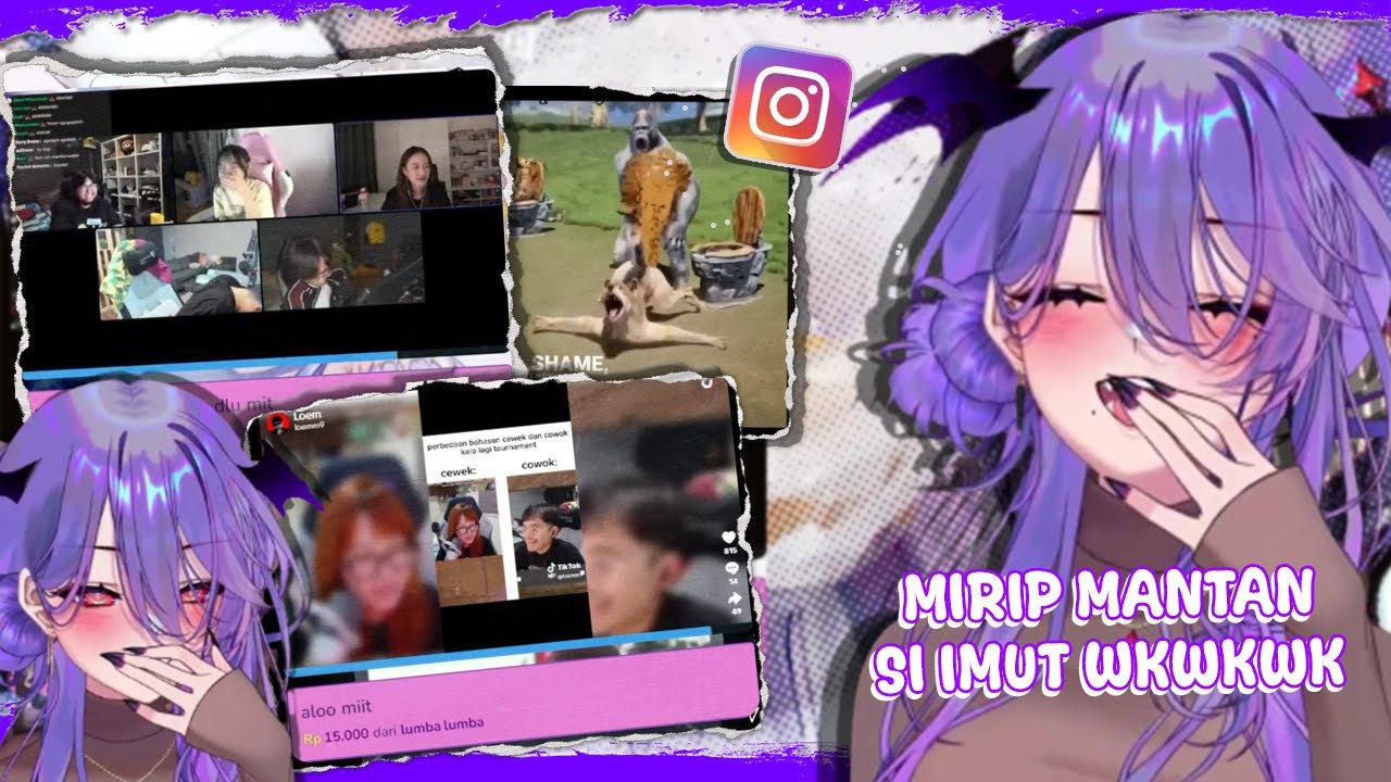 Reaksi miti liat bang al gwiyomi & mirip mantan kak nab juga, react reels suci (Random Mediashare)