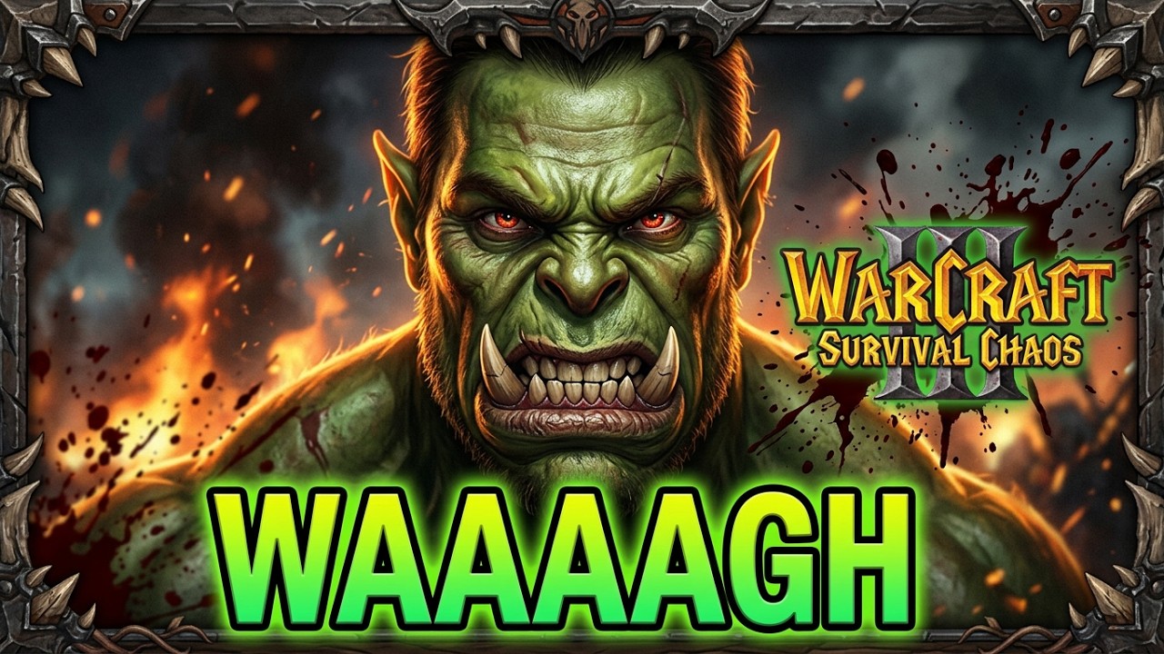 Can The Ork Waaagh be stopped?! | Warcraft 3: Survival Chaos