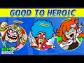 WarioWare Characters: Good To Most Heroic 💣