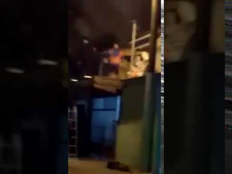 Chicos del club San Martín rescatan una persona de un incendio