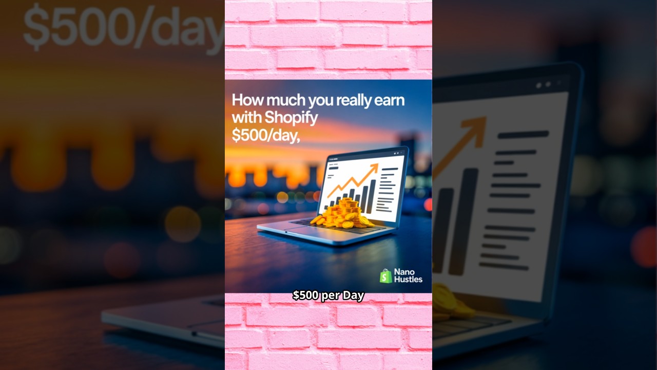 Shopify $500/Day sounds easy but profit is shocking! 💰 