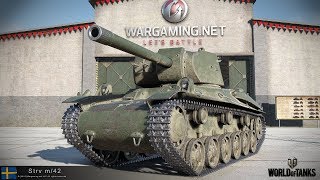 ►►► ДВЕ ОТМЕТКИ НА STRV M/42,СОБИРАЕМ МАРКИ ДЛЯ ТАНКА ◄◄◄|||World of Tanks|||ТОП 1 игрок на 5 лвл|||