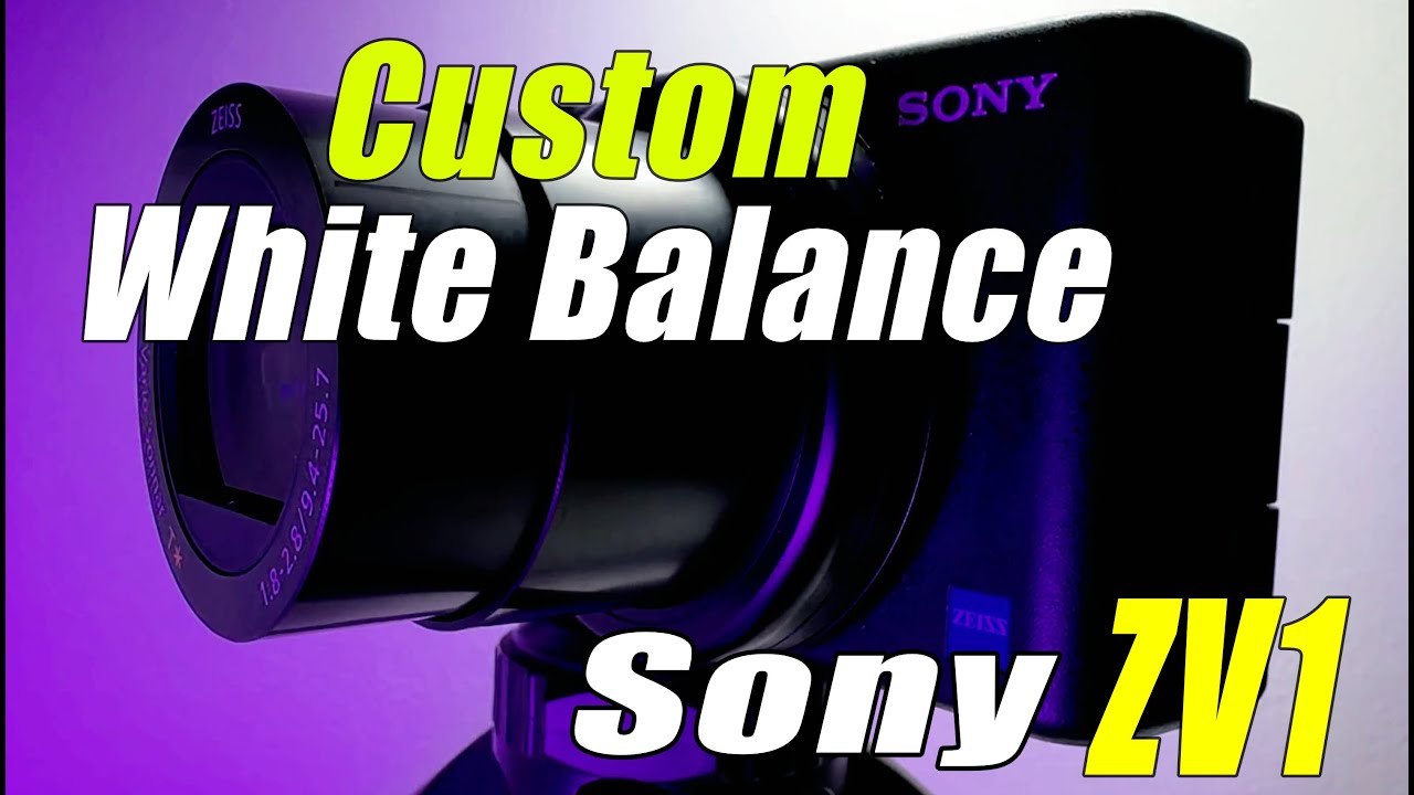 Sony ZV-1 White Balance Trick That Will Blow Your Mind!