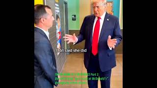 The Mcdonalds Experience Part 1 Donald Trump Gets A Job At Mcdonaldshe Happily Serves Clients