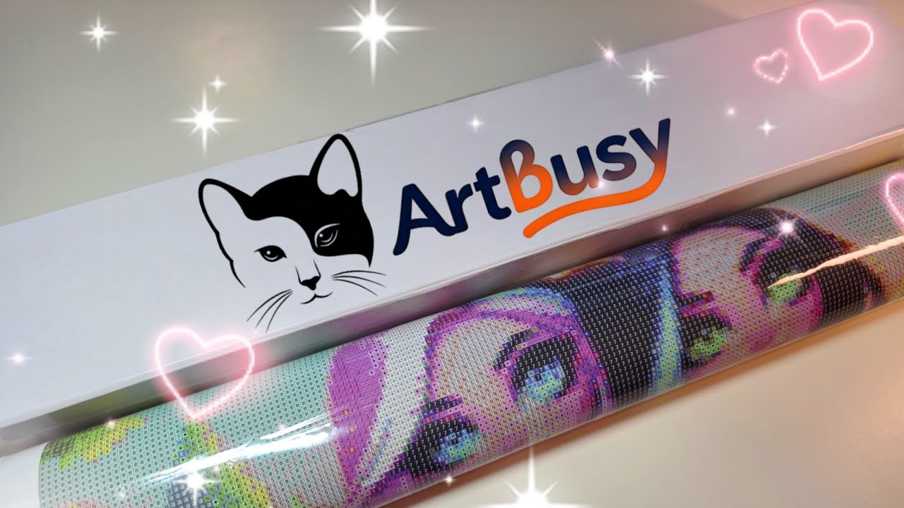 Neuer Diamond Painting Shop, ARTBUSY ! Meine Motive bei Artbusy ! HAUL, Unboxing ! #artbusy #haul 