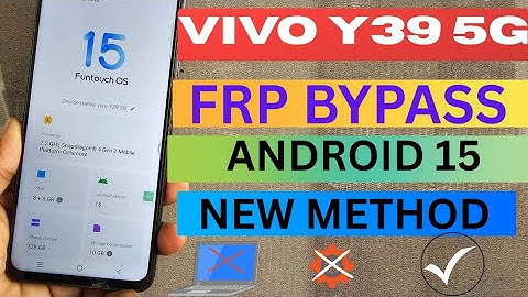 Vivo Y39 5G Frp Bypass With Out Pc Android 15 All Vivo Frp Bypass With Out Pc 2025 Update 🇮🇳