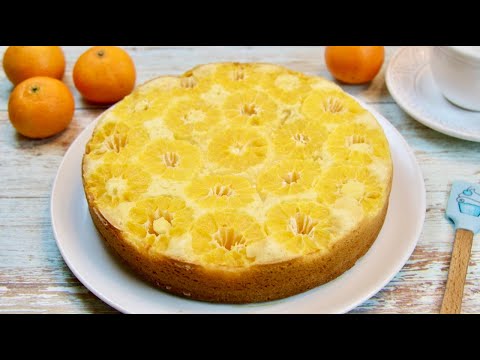 Мандариновый Пирог 🍊 Быстро, Просто, Вкусно