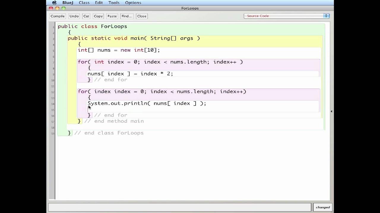 Java for and for each loops - YouTube