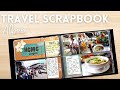 Travel Scrapbook Album | Pocket Scrapbooking Flip Through