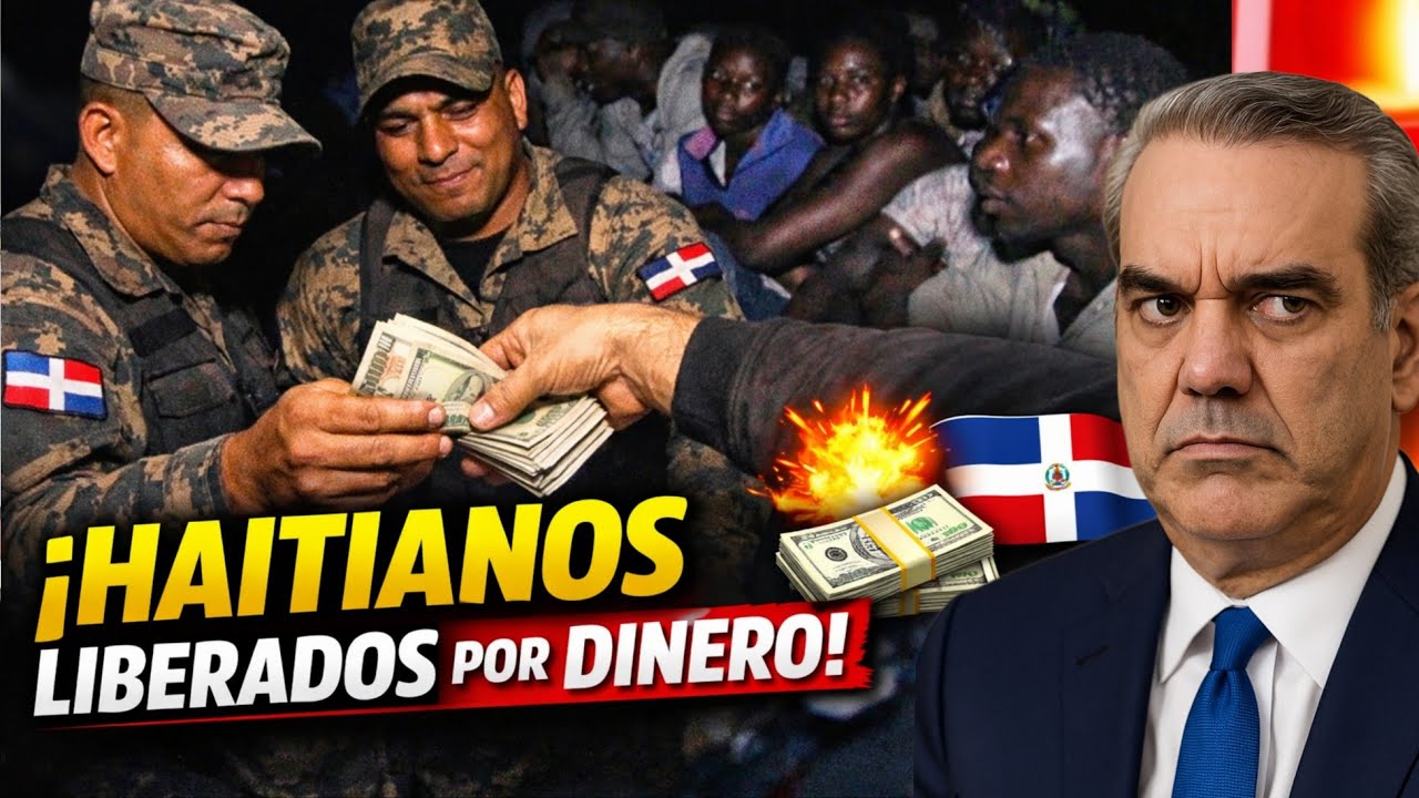 ¡LOS AGARRAN NEGOCIANDO! CAPTAN A PATRULLA DEL EJÉRCITO “DESPACHANDO” HAITIANOS A CAMBIO DE DINERO 