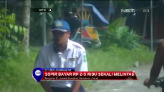 Aksi Pungli Di Jalan Lintas Sumatera  Net 10