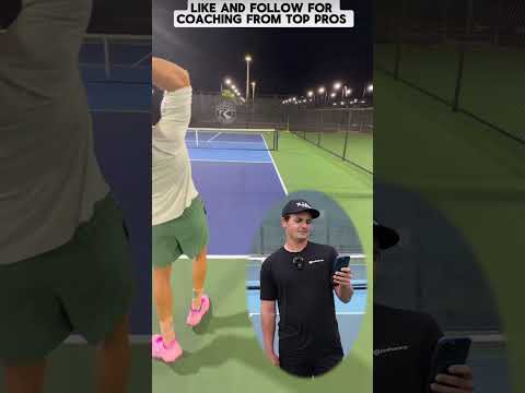 Is this pickleball spin serve real or ai? 🤯