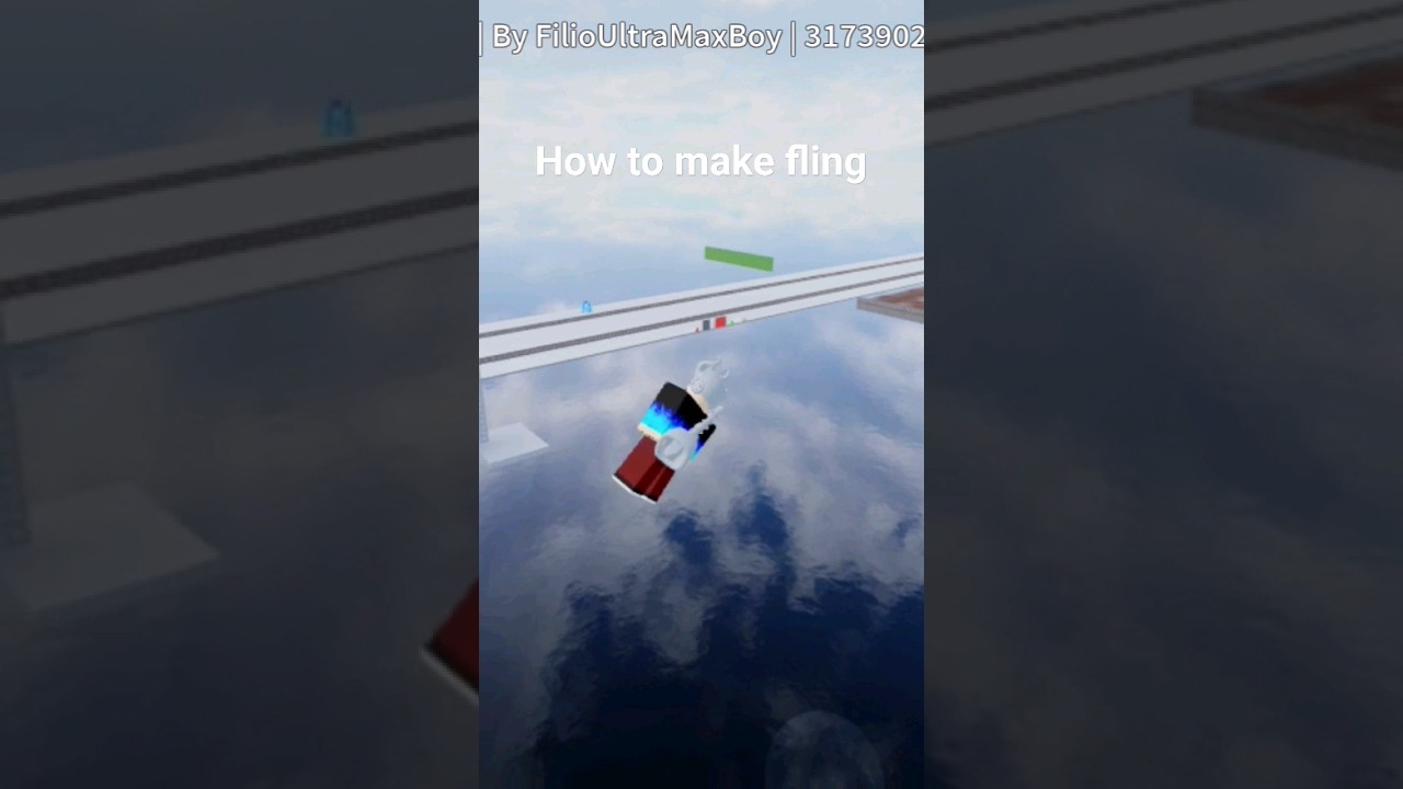How To Make Fling In Game Obby Creator Roblox Fling YouTube 