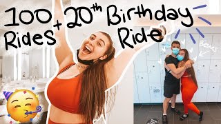 100 RIDES + 20TH BIRTHDAY RIDE AT SOULCYCLE!