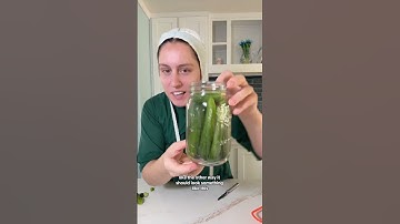 Canned Dill Pickles | Read the Description for More Recipe Details