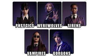 Wednesday Factions EXPLAINED: Werewolves, Sirens, Vampires & More!
