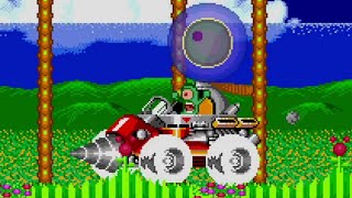 SpongeBob The Sponge 2 (Sonic 2 2013 Mod) by DZTVE - Boss Attack Longplay Wealth