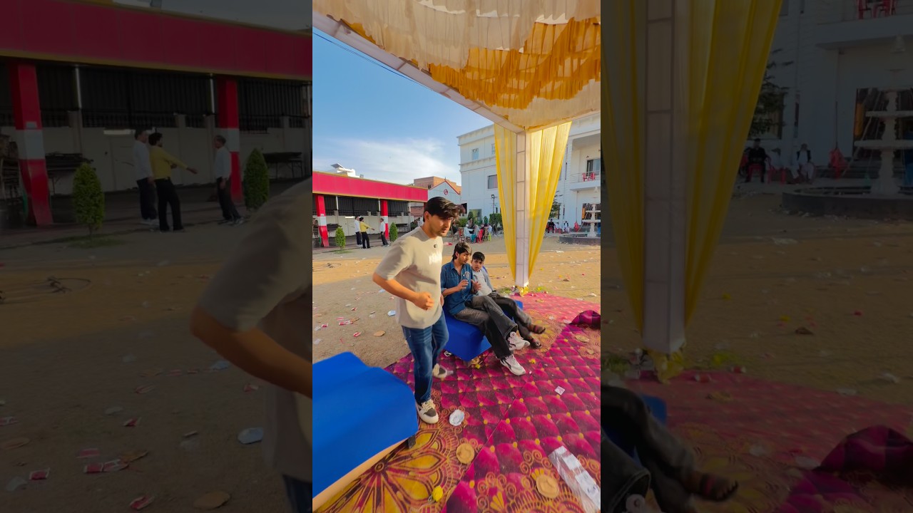 शादी में खाया फ्री में खाना 😂 #comedy  #funny  #shorts