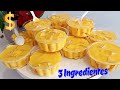 POSTRE PARA VENTA FÁCIL Y ECONÓMICO 3 INGREDIENTES// sin horno incluye costos CRIS EN LA COCINA