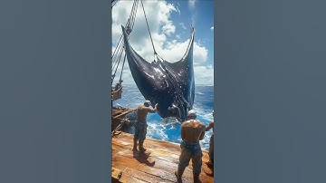 Giant oceanic manta ray