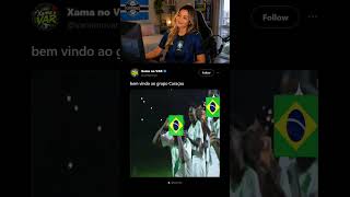 Mais um react pra vocês 🤣⚽️segue aí pra não perder os próximos 🤍✨ #fy #futebol #selecaobrasileira