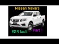 EGR diagnosis Nissan Navara D40 2012 fault code P0488