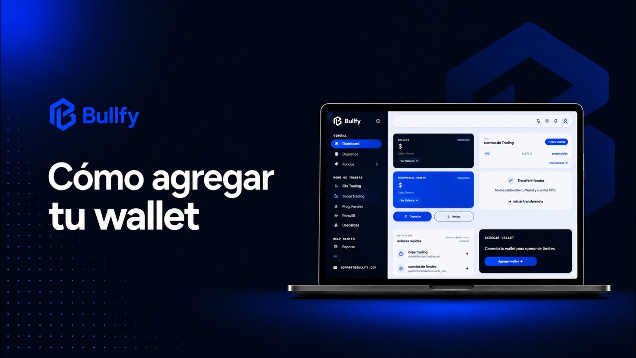 Cómo agregar tu wallet para retiros en Bullfy