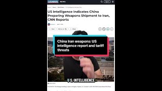 The latest China Iran weapons report is sparking new tariff threats. How will this impact ongoing pe