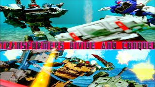 Can they bring him back?|Transformers Stop Motion- Divide and Conquer | FULL SHORT FILM