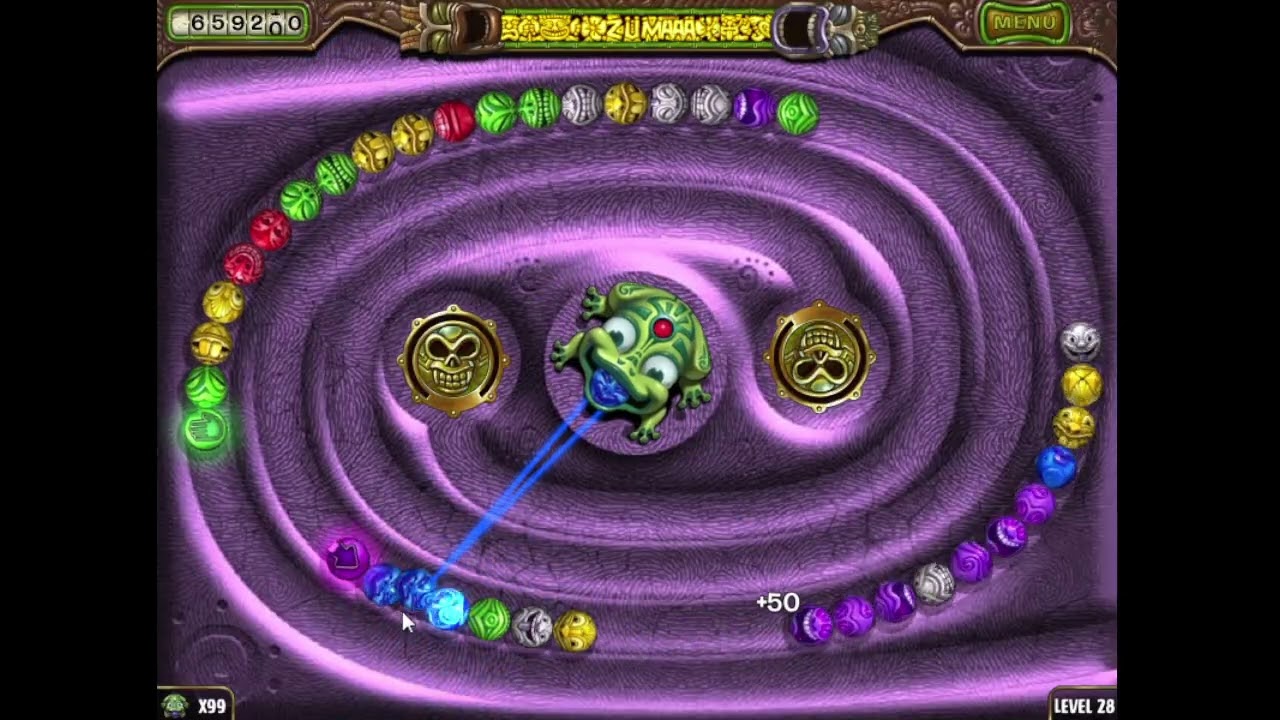 zuma's revenge dark vortexes