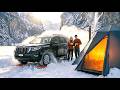 Trapped in Sub-Zero! Black Prado Rescue &amp; Modern Snow Camping | Life in Switzerland