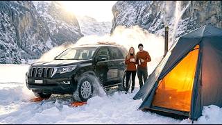 Trapped in Sub-Zero! Black Prado Rescue & Modern Snow Camping | Life in Switzerland