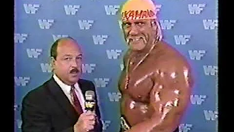 Hulk Hogan Nassau Coliseum promo - aired 10/10/87