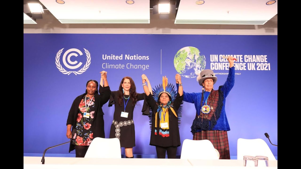 COP26 Press Conference: Women for Climate Justice Leading Solutions on ...