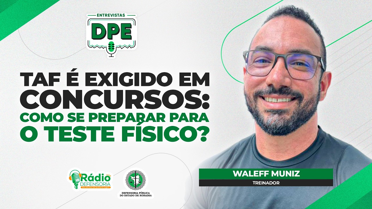 Profissional dá dicas de como se preparar para testes físicos de concursos – Entrevistas DPE