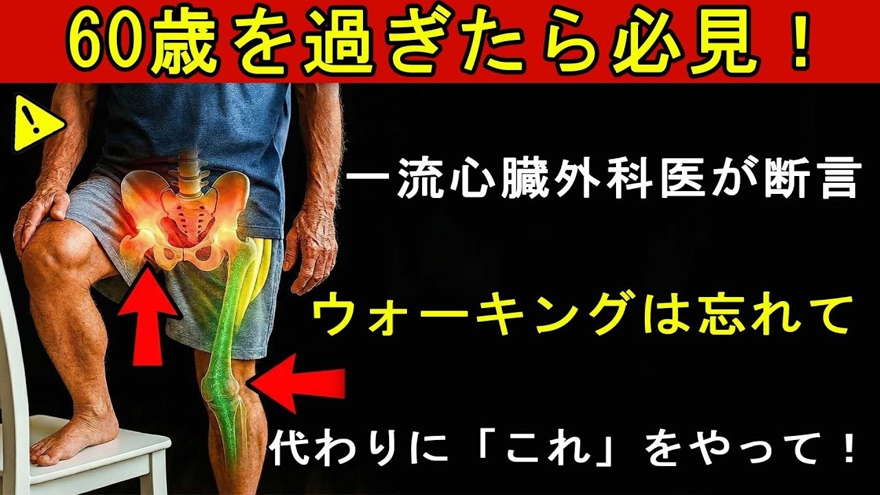整形外科医は60歳を過ぎると歩くだけでは十分ではないと警告  代わりにこれをしてください シニアの健康に関するヒント