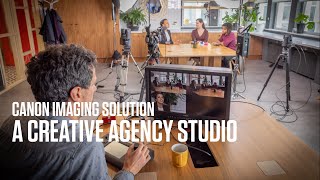 Creative Agency, ITCH, set up their studio using Canon solutions - Case Study