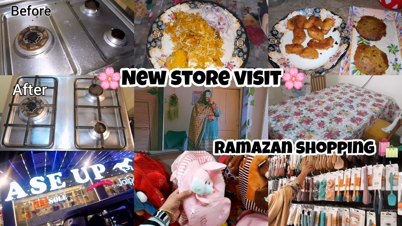 Ramazan shopping visited new grocery store🌸||grese and glass cleaners most recommended||ANDailyDiary