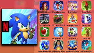 Sonic Prime Dash - Netflix Game - Walkthrough, Gameplay Review (iOS,Android)
